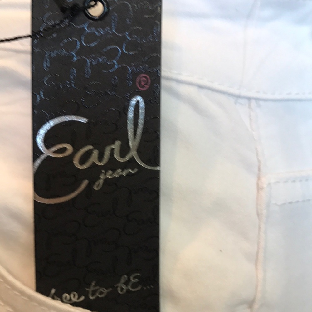 Earl Jean white denim skirt - Picture 5 of 6
